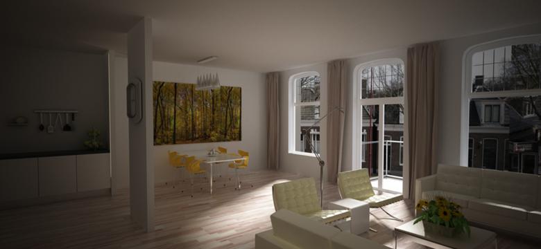 Modern interieurontwerp appartementen Friesland